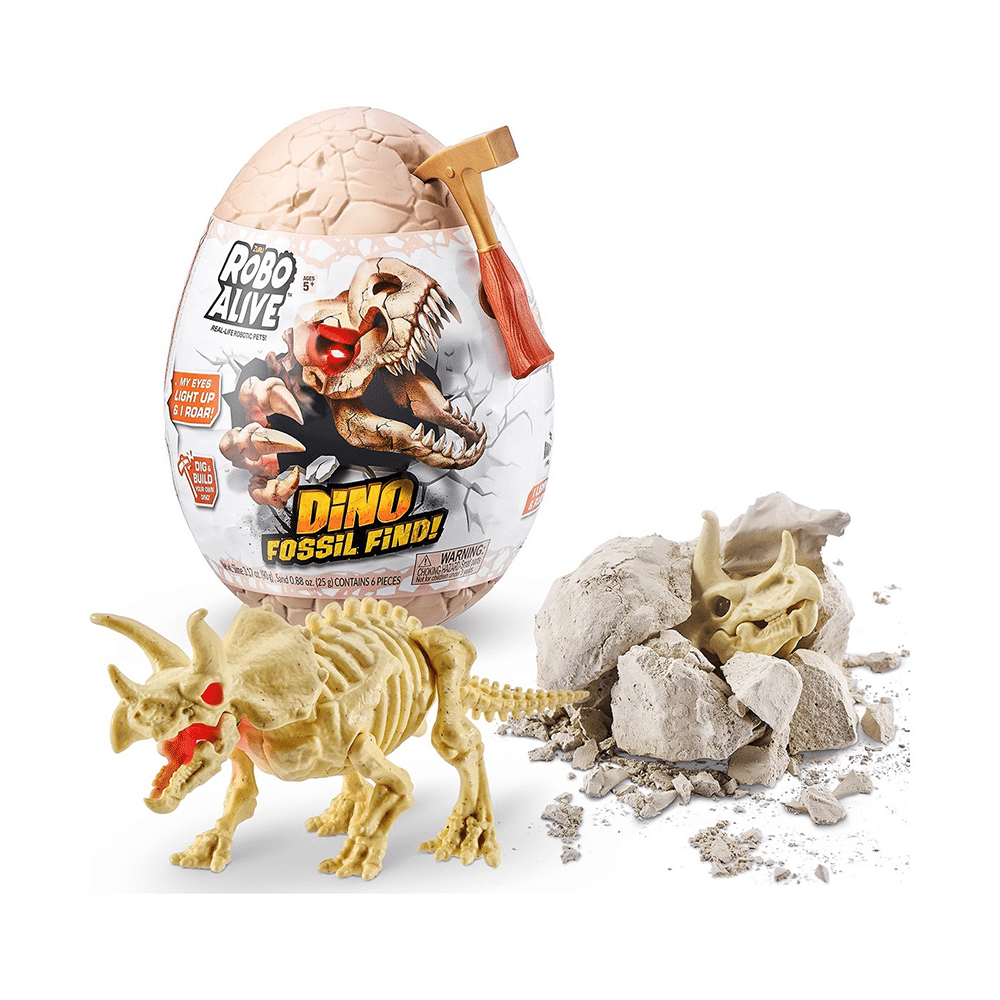 ZuruZuru Αυγό Dino Fossil Robo Alive Series 1 (4 Σχέδια) - 1 Τμχpapell.gr