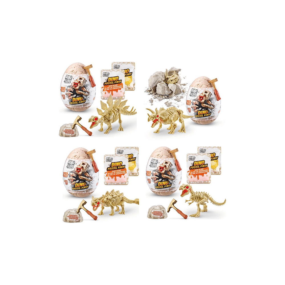 ZuruZuru Αυγό Dino Fossil Robo Alive Series 1 (4 Σχέδια) - 1 Τμχpapell.gr