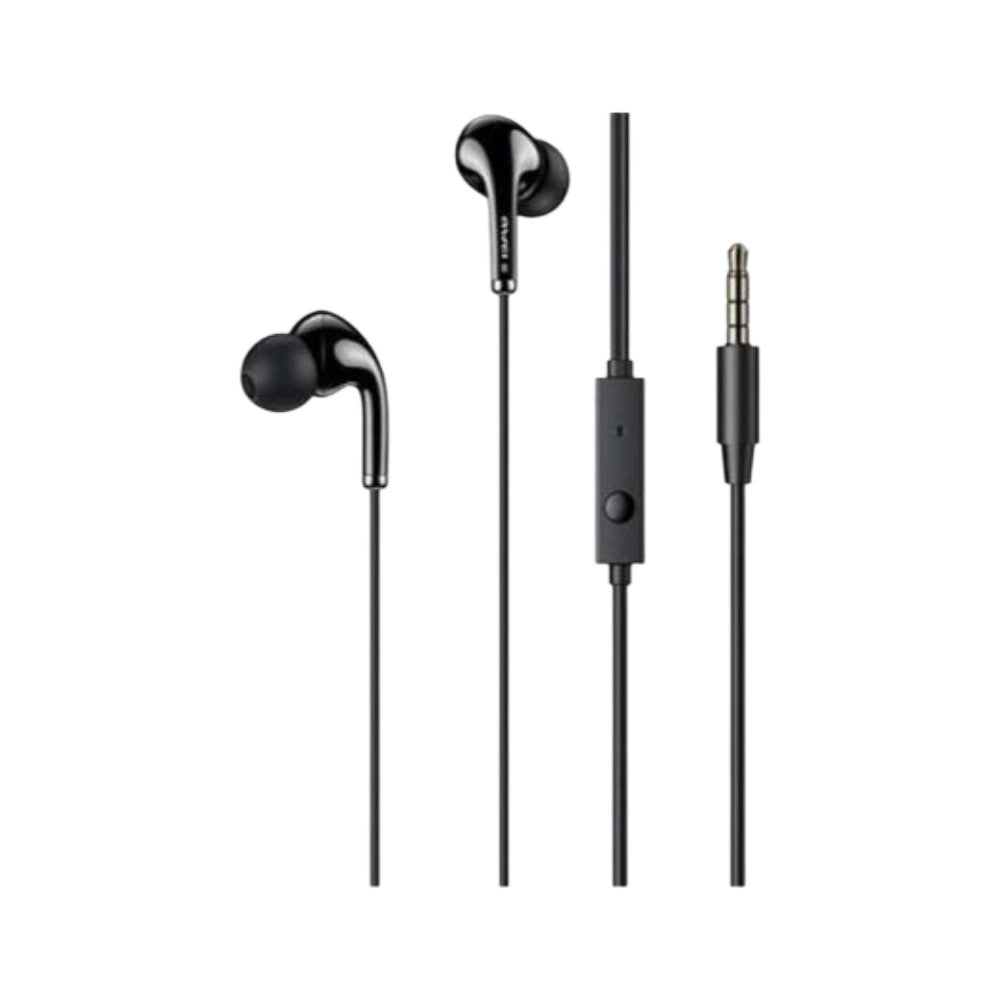 Ενσύρματα Ακουστικά AWEI PC6 με Μικρόφωνο & Surround Ήχο 3.5 εκ
