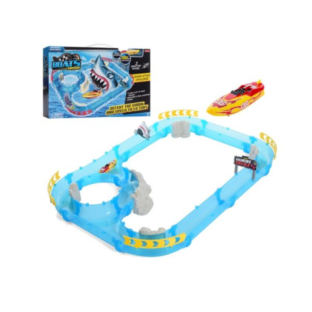 TradesorΣετ Αυτοκινητόδρομος Νερού Καρχαρίας Με Εκτοξευτήpapell.gr