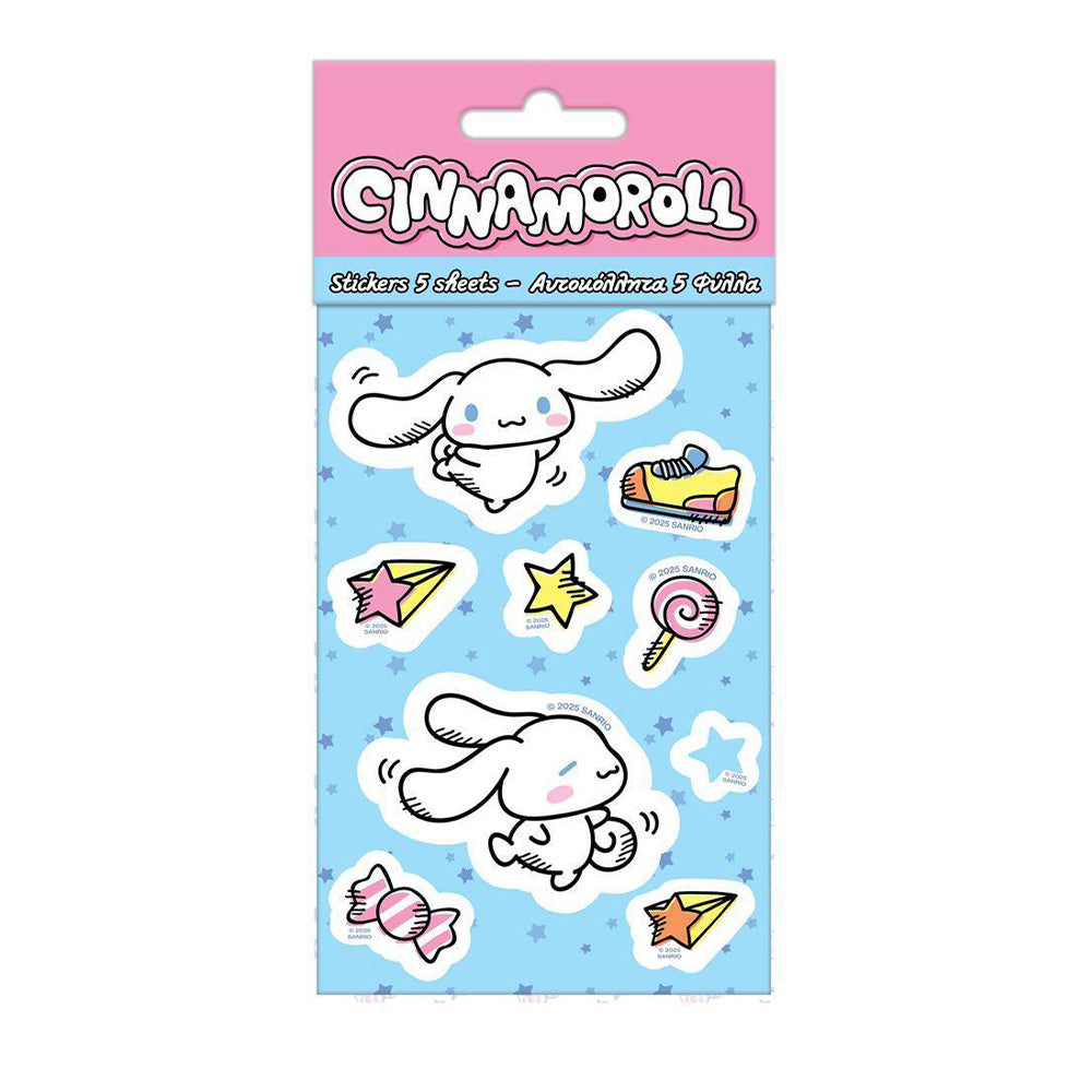 Αυτοκόλλητα Cinnamoroll 8x12Εκ 5Φ