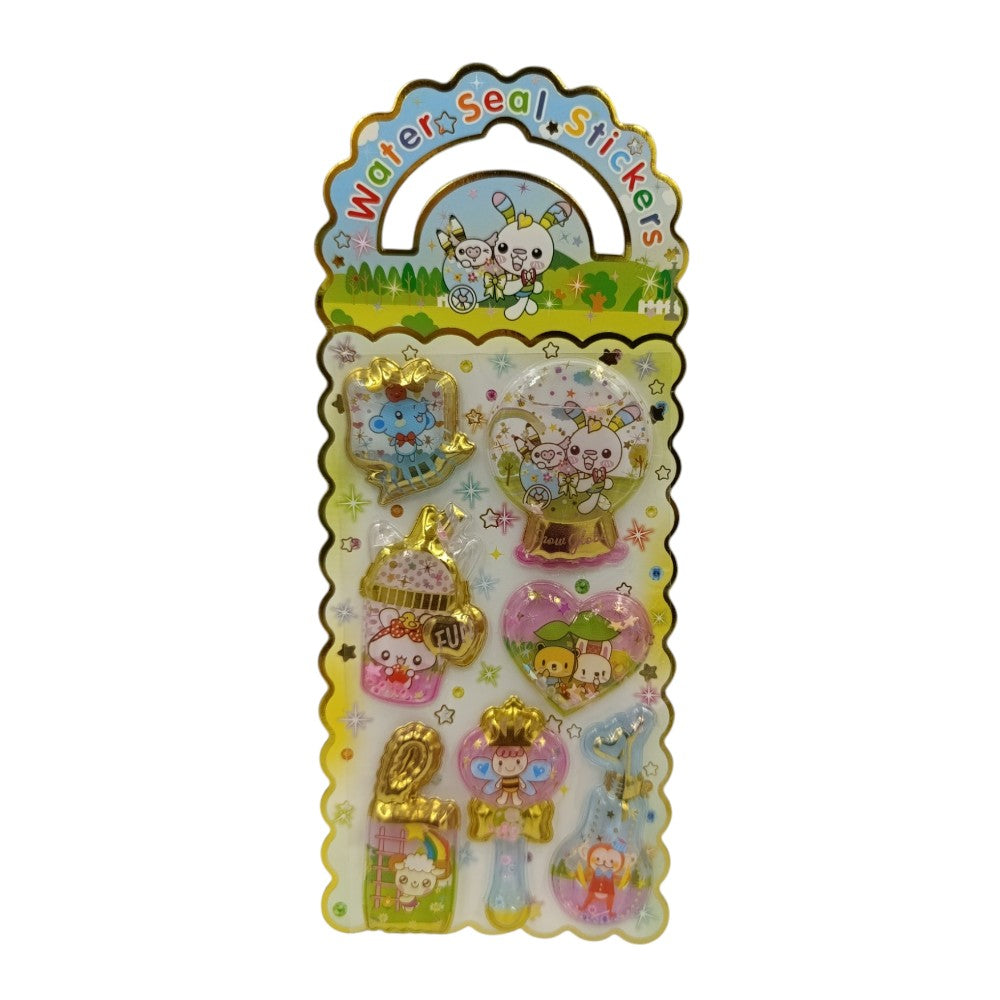 OEMΑυτοκόλλητα Με Νερό Sweets Διάφορες Φιγούρεςpapell.gr