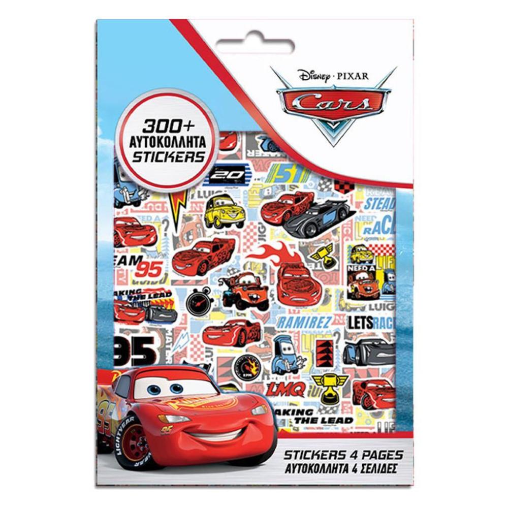 DIAKAKISΑυτοκόλλητα Μπλοκ Cars 300Τμχpapell.gr