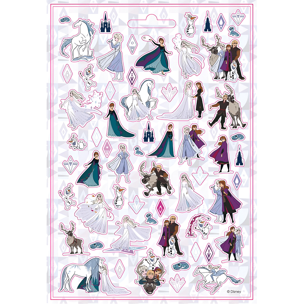 DIAKAKISΑυτοκόλλητα Μπλόκ Disney Frozen II 300 Τμχ 14,5X21,5 Εκpapell.gr