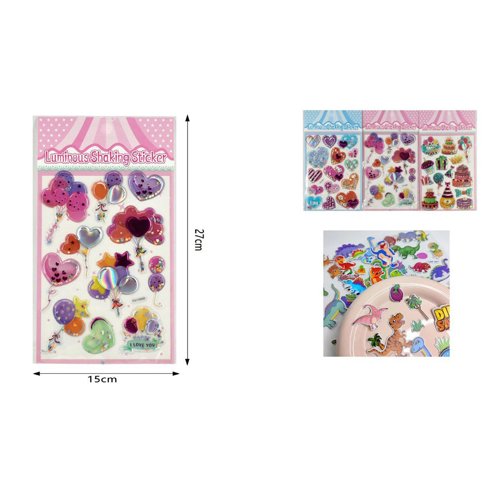 OEMΑυτοκόλλητα Puffy 3 Σχέδια - 1 Τμχpapell.gr