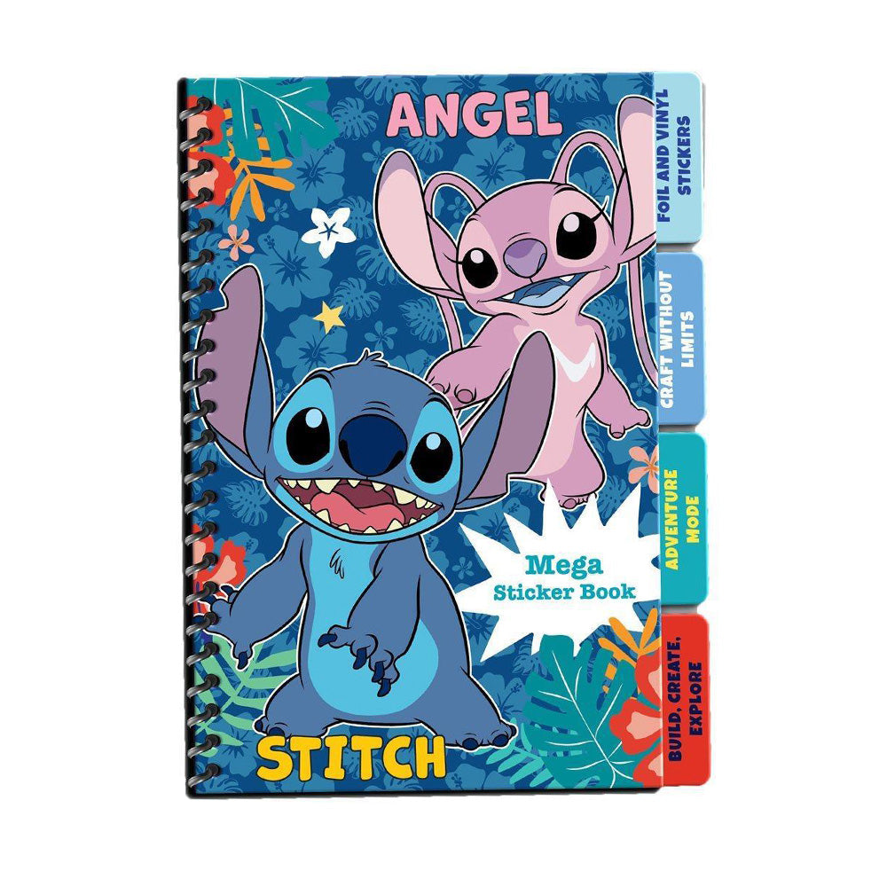 DiakakisΑυτοκόλλητα Τετράδιο Lilo & Stitch 13.2X20 Εκpapell.gr