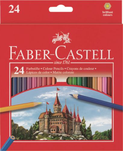 Faber-Castell Ξυλομπογιες Καστρο Σετ 24 Χρωματα