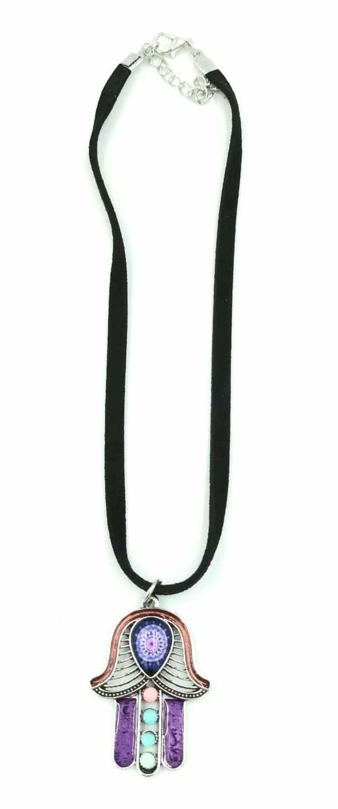 Κρεμαστο Λαιμου Πολυχρωμα Μοτιβα Με Λουρι