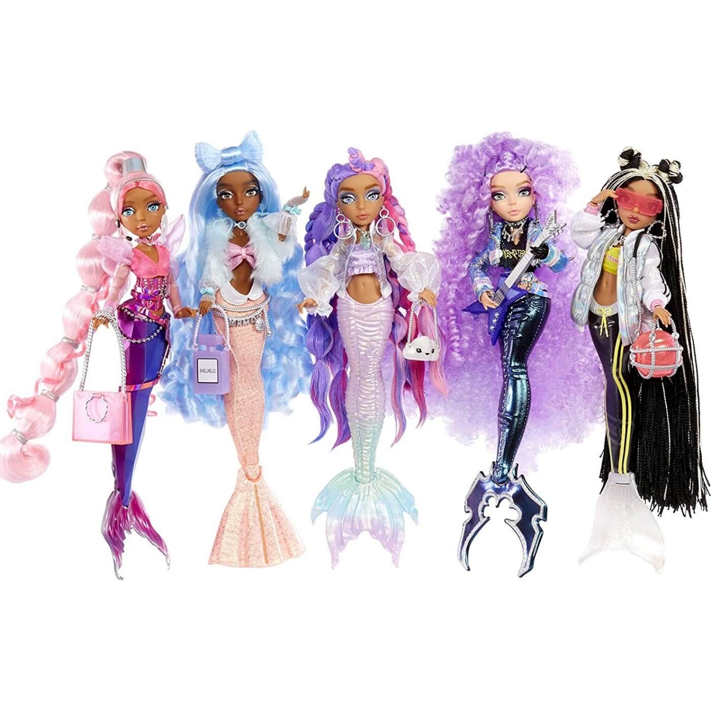 MgaMga Entertainment Mermaze Mermaidz Shellnelle Mermaid Color Change Κουκλα - Γοργονα - Shellnellepapell.gr