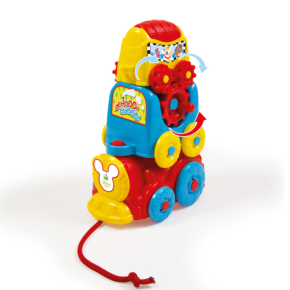 ClementoniBaby Clementoni Disney Baby Βρεφικό Παιχνίδι Τρενάκι Pull Along Για 10+ Μηνώνpapell.gr