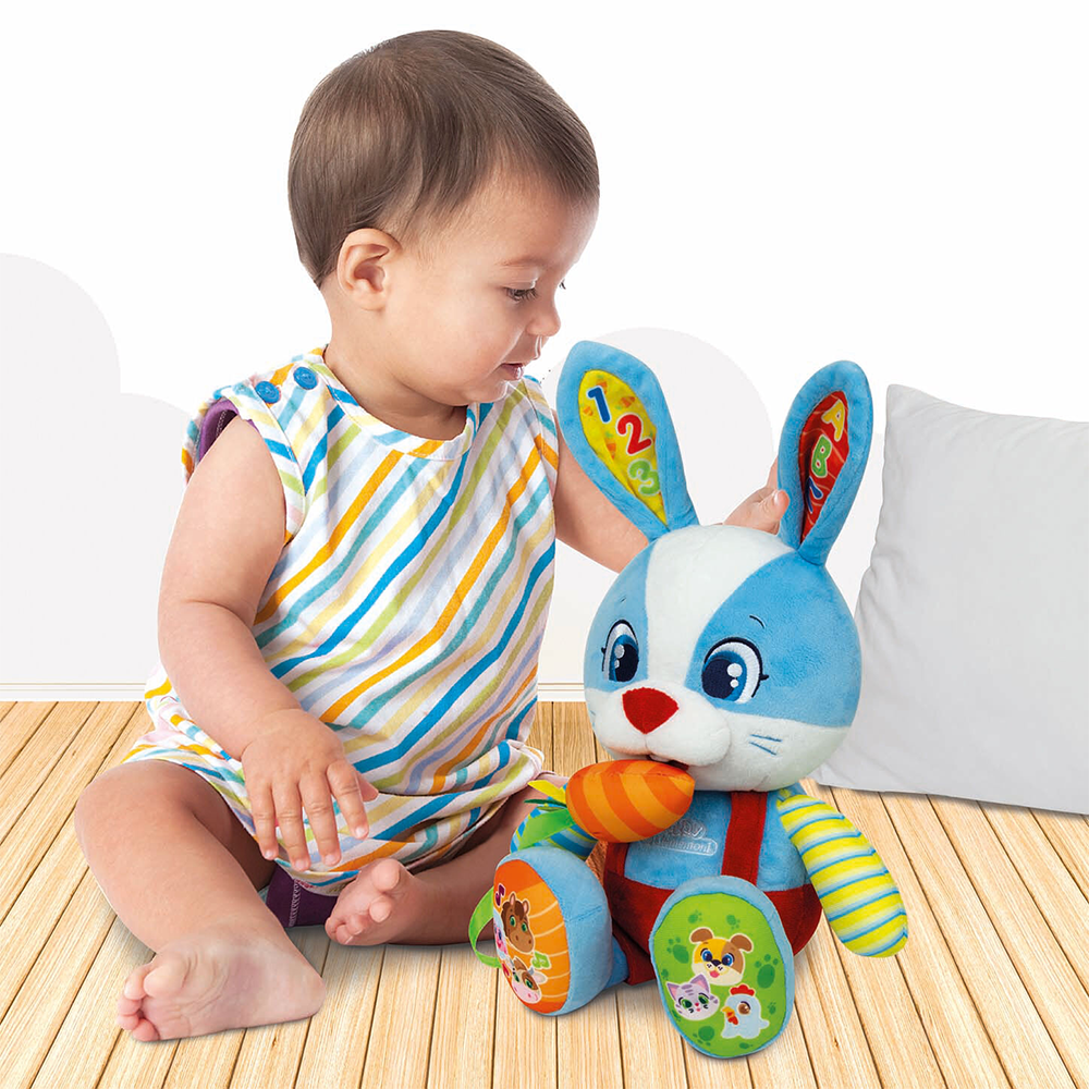 ClementoniBaby Clementoni Βρεφικό Εκπαιδευτικό Λέλος Το Λαγουδάκι Για 10+ Μηνώνpapell.gr