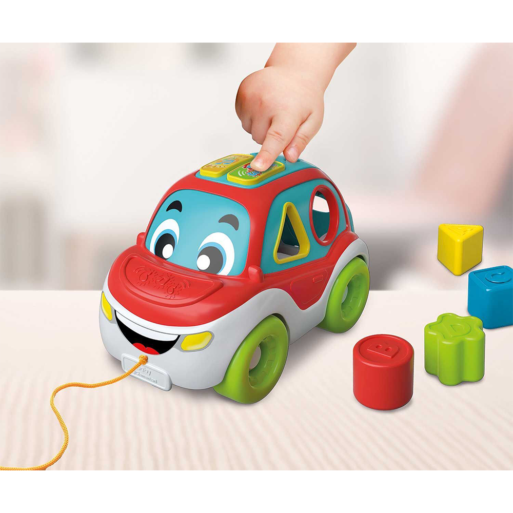 Baby Clementoni Βρεφικό Εκπαιδευτικό Μάκης Αυτοκινητάκης Για 9+ Μηνών