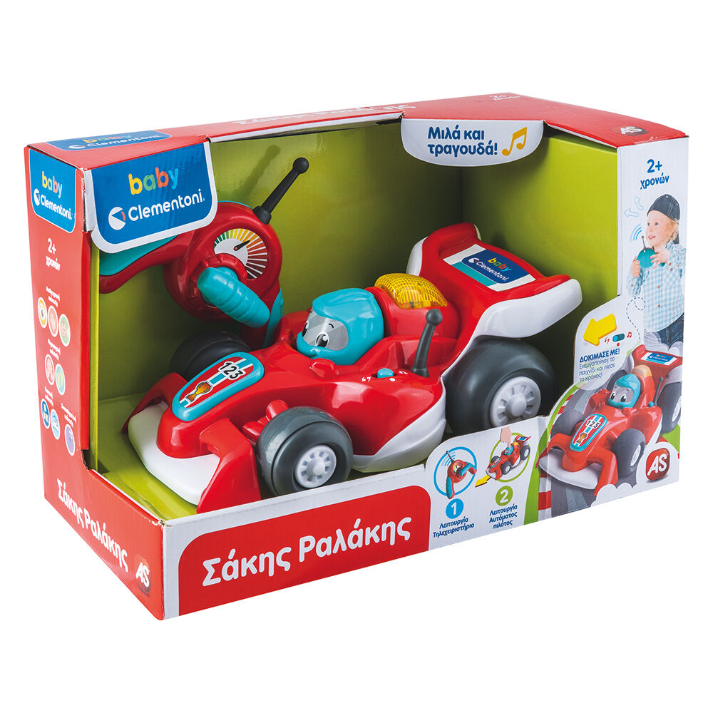 ClementoniBaby Clementoni Βρεφικό Εκπαιδευτικό Σάκης Ραλάκης Για 2+ Χρονώνpapell.gr