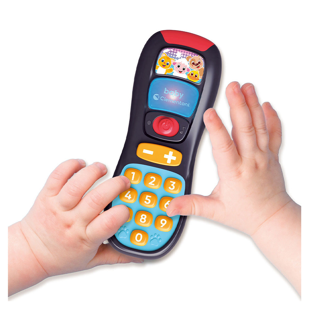 ClementoniBaby Clementoni Βρεφικό Εκπαιδευτικό Παιχνίδι Τηλεκοντρόλ - Μιλάει Ελληνικά - Για 10-36 Μηνώνpapell.gr