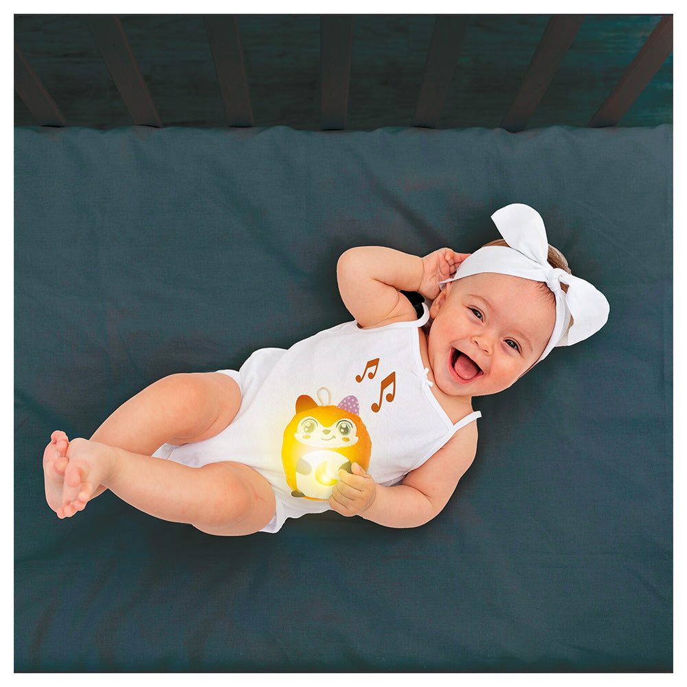 Βaby Clementoni Βρεφικό Παιχνίδι Twinkle Twinkle Αλεπού με Φως & Ήχους Για 0+ Μηνών