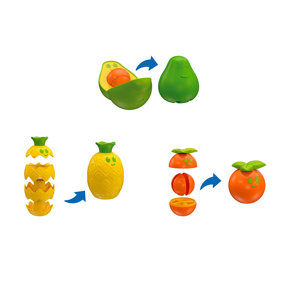 ClementoniBaby Clementoni Play For Future Βρεφικό Παιχνίδι Σετ Φρούτων Για 12-36 Μηνώνpapell.gr