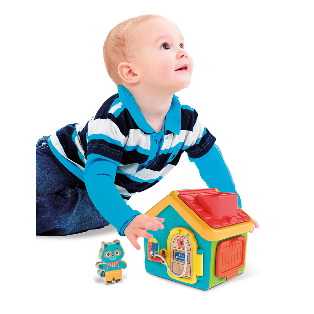 CLEMENTONIBaby Clementoni Βρεφικό Παιχνίδι Baby House Για 18+ Μηνώνpapell.gr