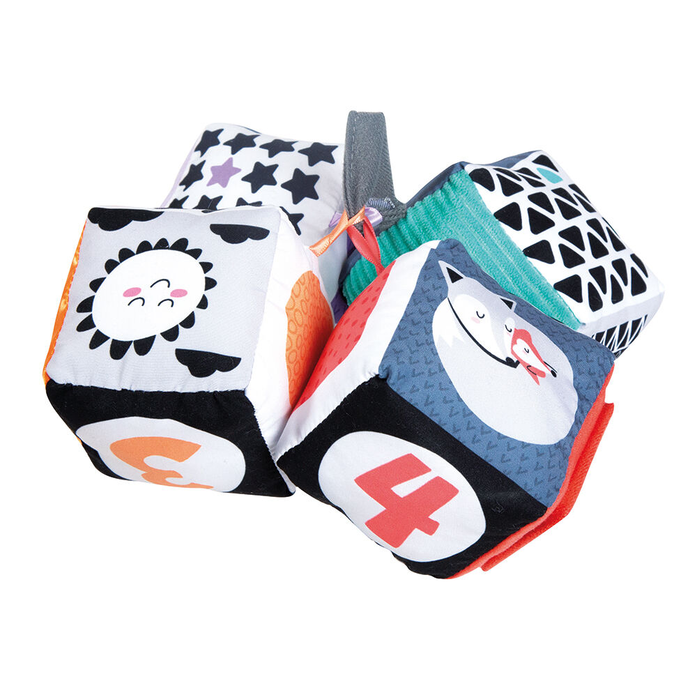 ClementoniBaby Clementoni For You Βρεφικό Παιχνίδι Μαλακοί Κύβοι Λευκό Και Μαύρο Για 0+ Μηνώνpapell.gr