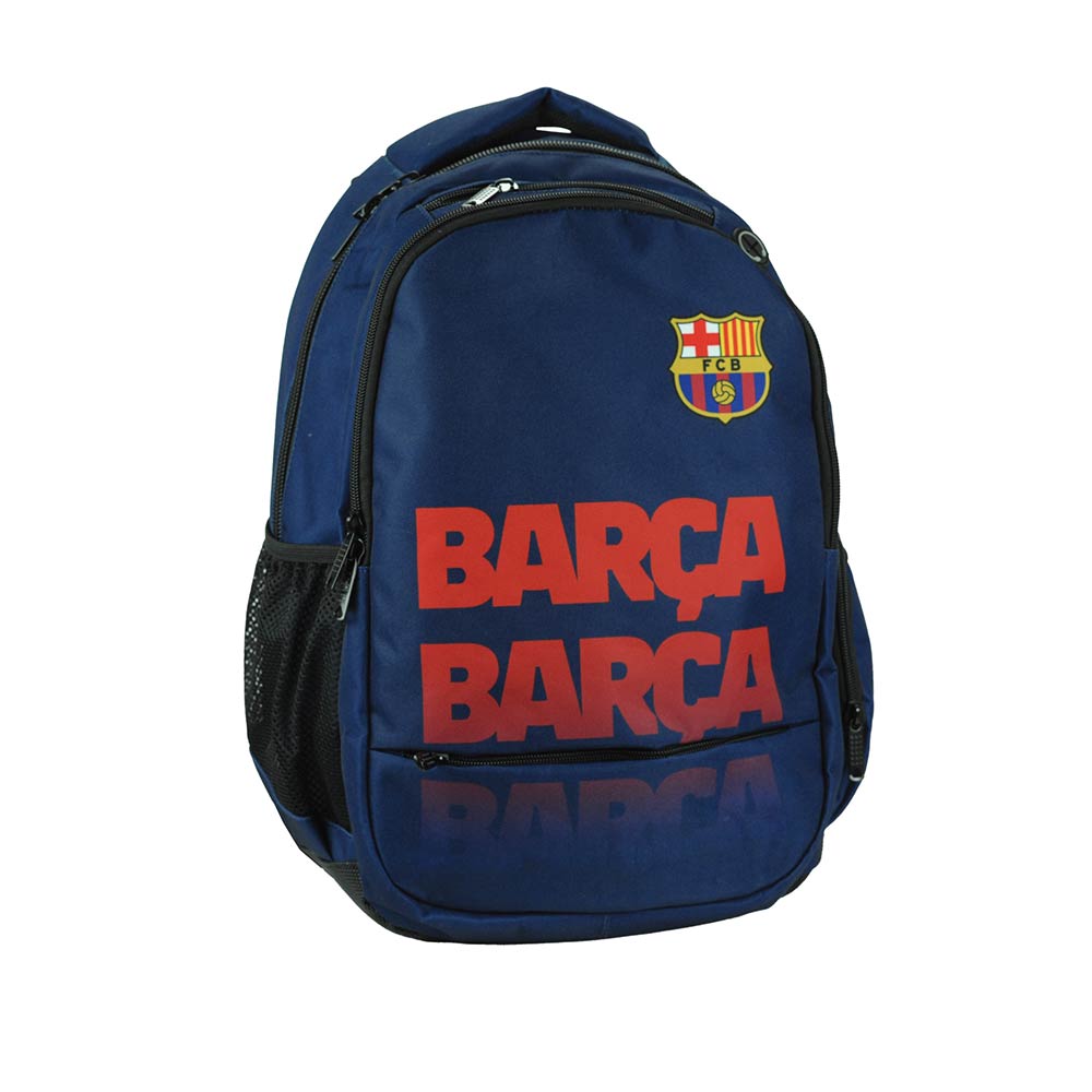 Back Me Up Σχολική Τσάντα Πλάτης Οβάλ Barcelona 48x30x28 εκ