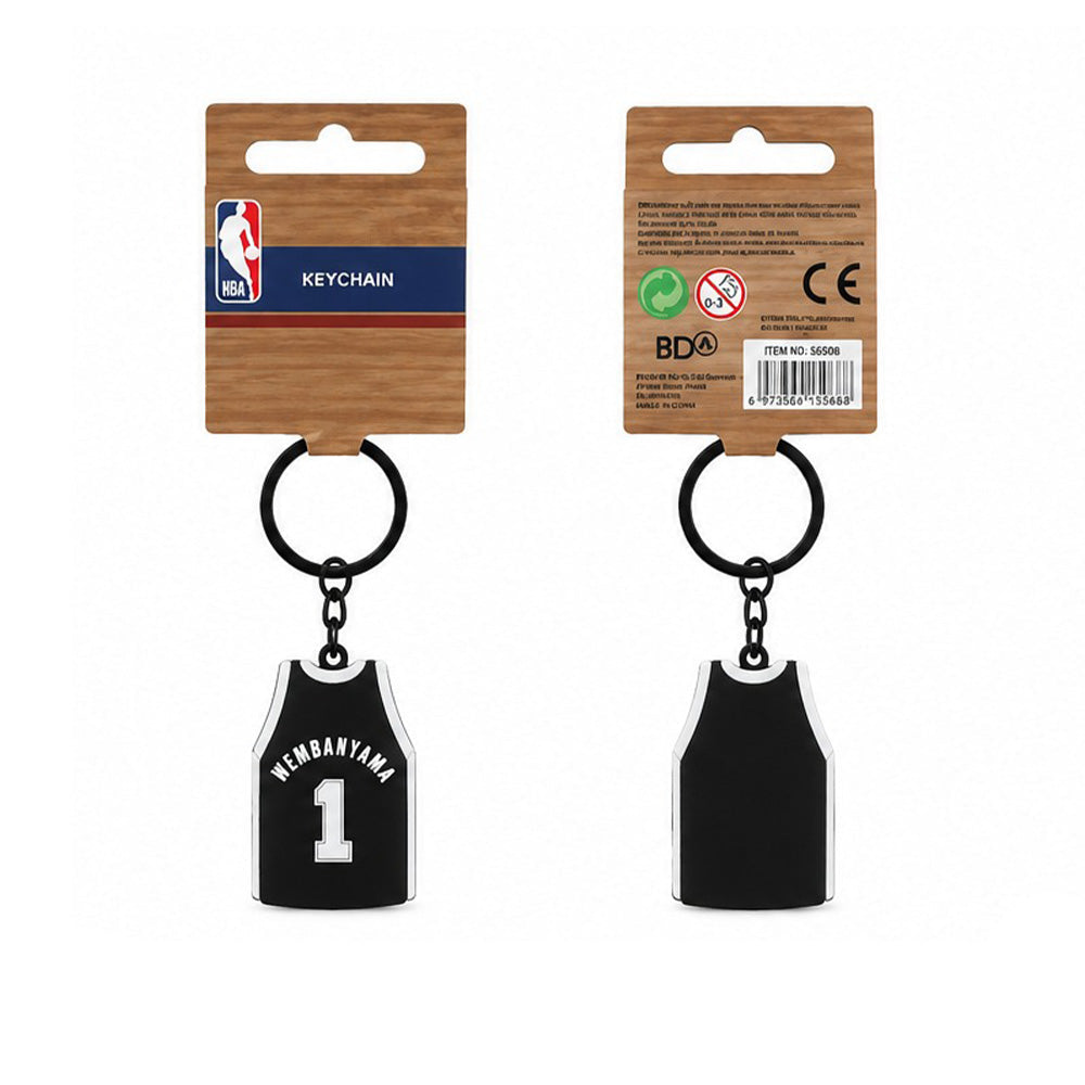 Back Me Up Μπρελόκ Jersey NBA Players - Victor Wembanyama 1