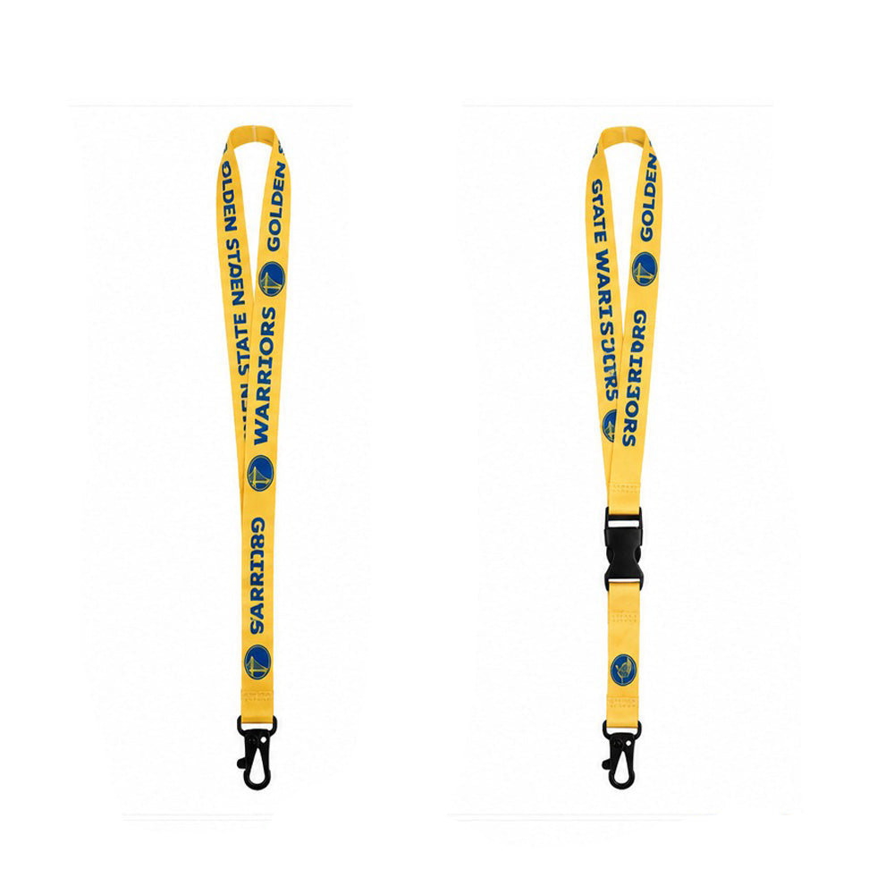 Back Me Up Μπρελόκ Μακρύ Lanyard NBA - Golden State Warriors Κίτρινο