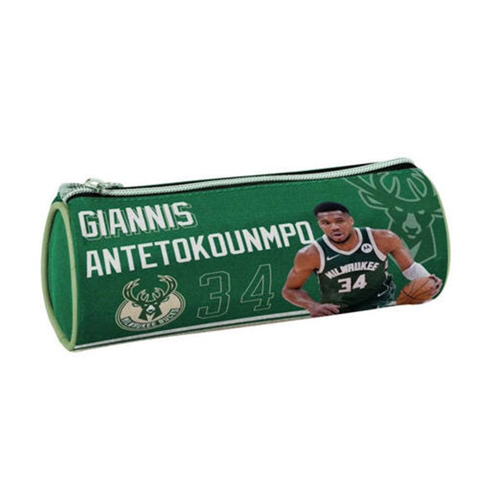 Back Me Up Κασετίνα Βαρελάκι NBA Antetokounmpo 21x7.5εκ