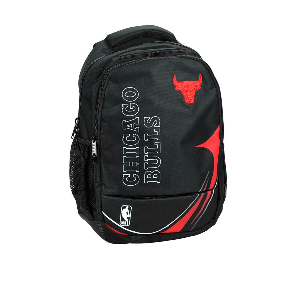 Back Me Up Σχολική Τσάντα Πλάτης Οβάλ Δημοτικού NBA Bulls 48x30x28 εκ