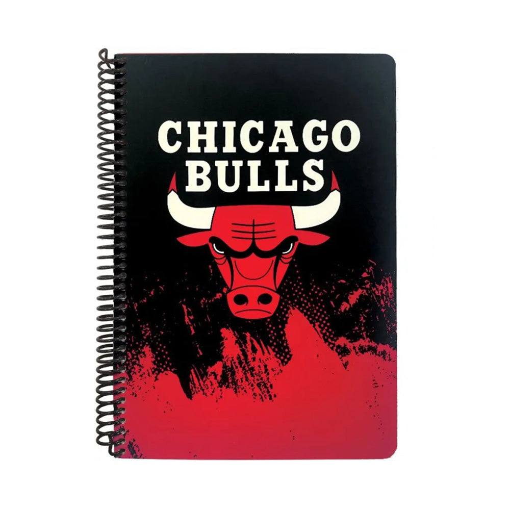 Back Me Up Τετράδιο Σπιράλ Ριγέ NBA Chicago Bulls