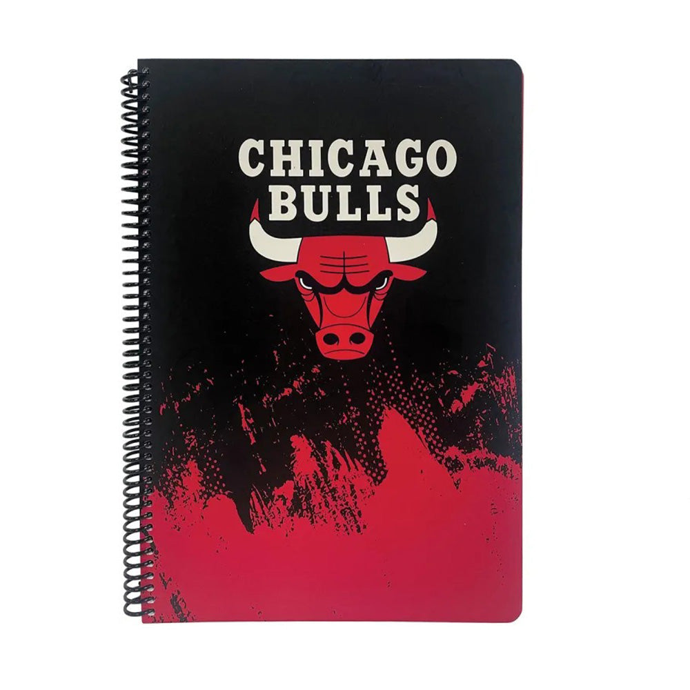 Back Me Up Τετράδιο Σπιράλ Ριγέ NBA Chicago Bulls