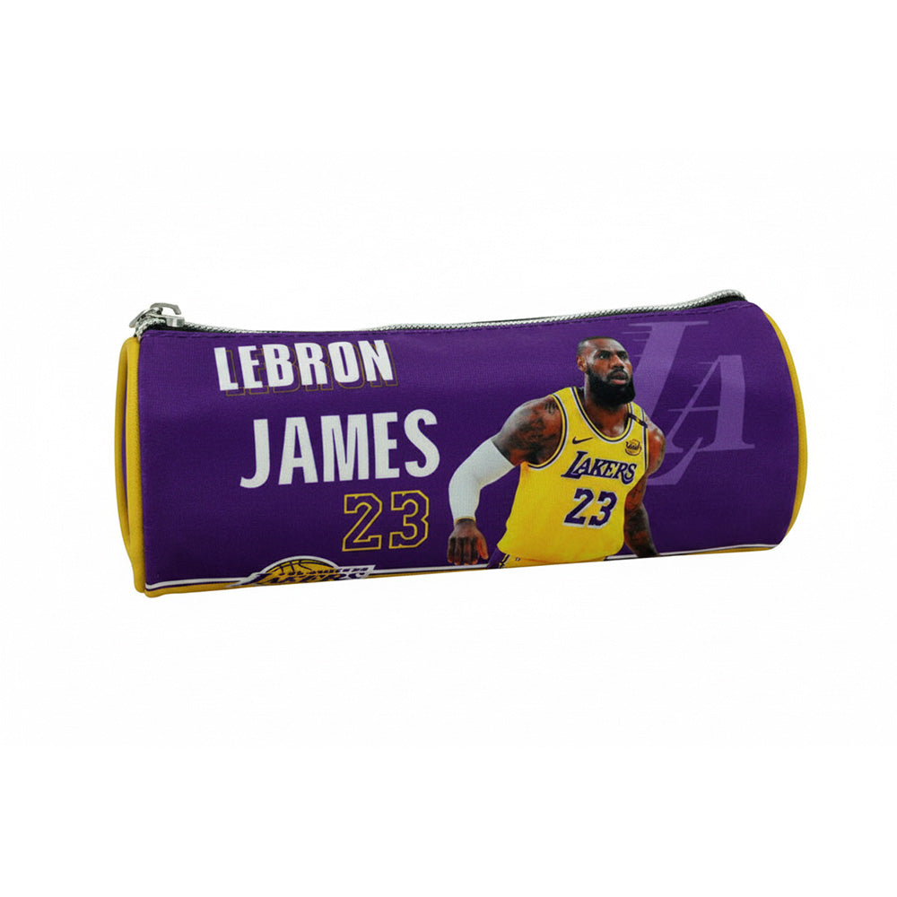 Back Me Up Κασετίνα Βαρελάκι NBA James 21x7.5εκ