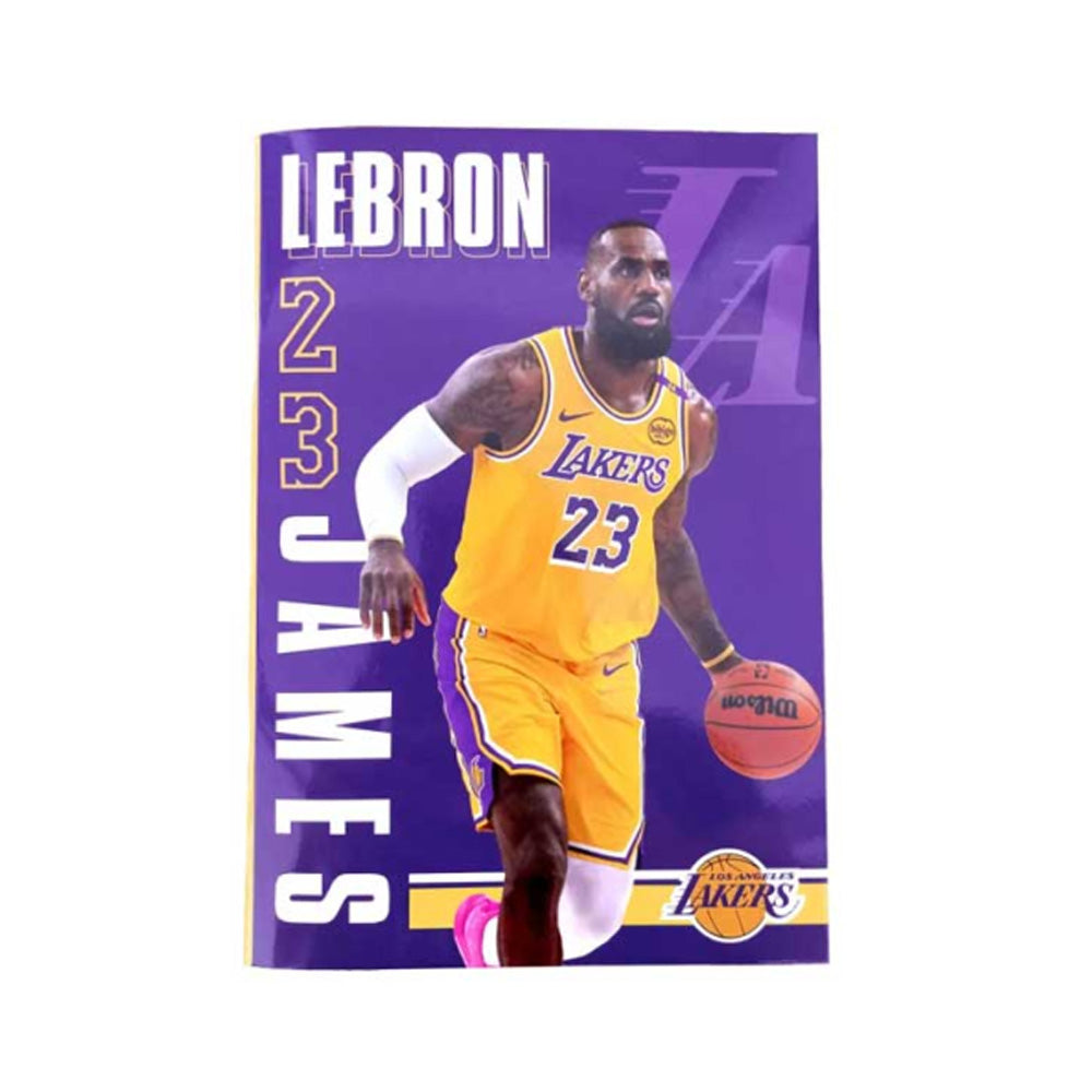 Back Me Up Τετράδιο Καρφίτσα NBA LeBron James 17x25εκ 40 Φύλλα