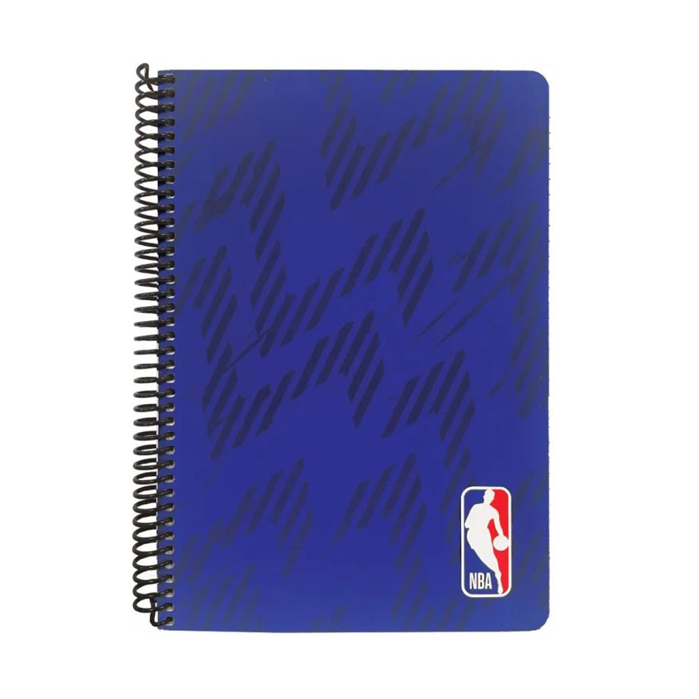 Back Me Up Τετράδιο Σπιράλ Ριγέ NBA Logo Blue