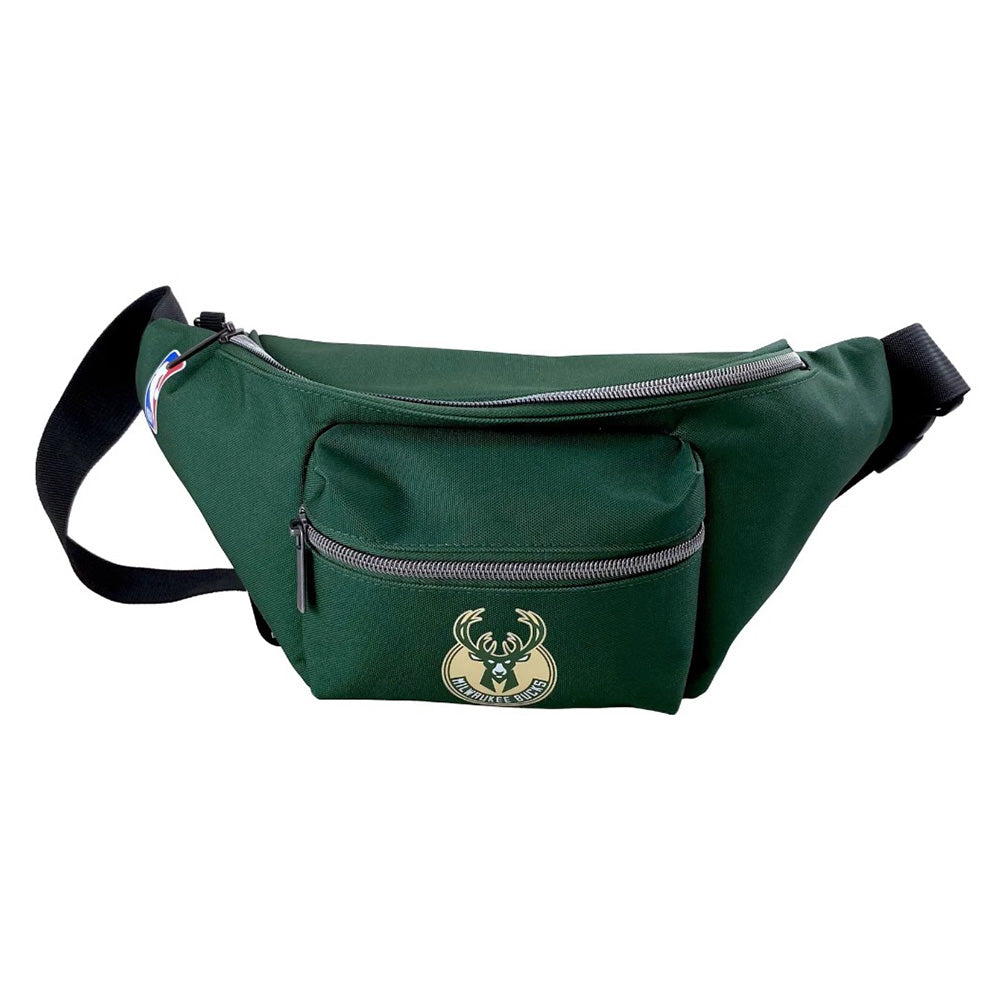 Back Me Up Τσαντάκι Μέσης NBA Milwaukee Bucks 15(Μ)x32(Π)x12(Υ) εκ