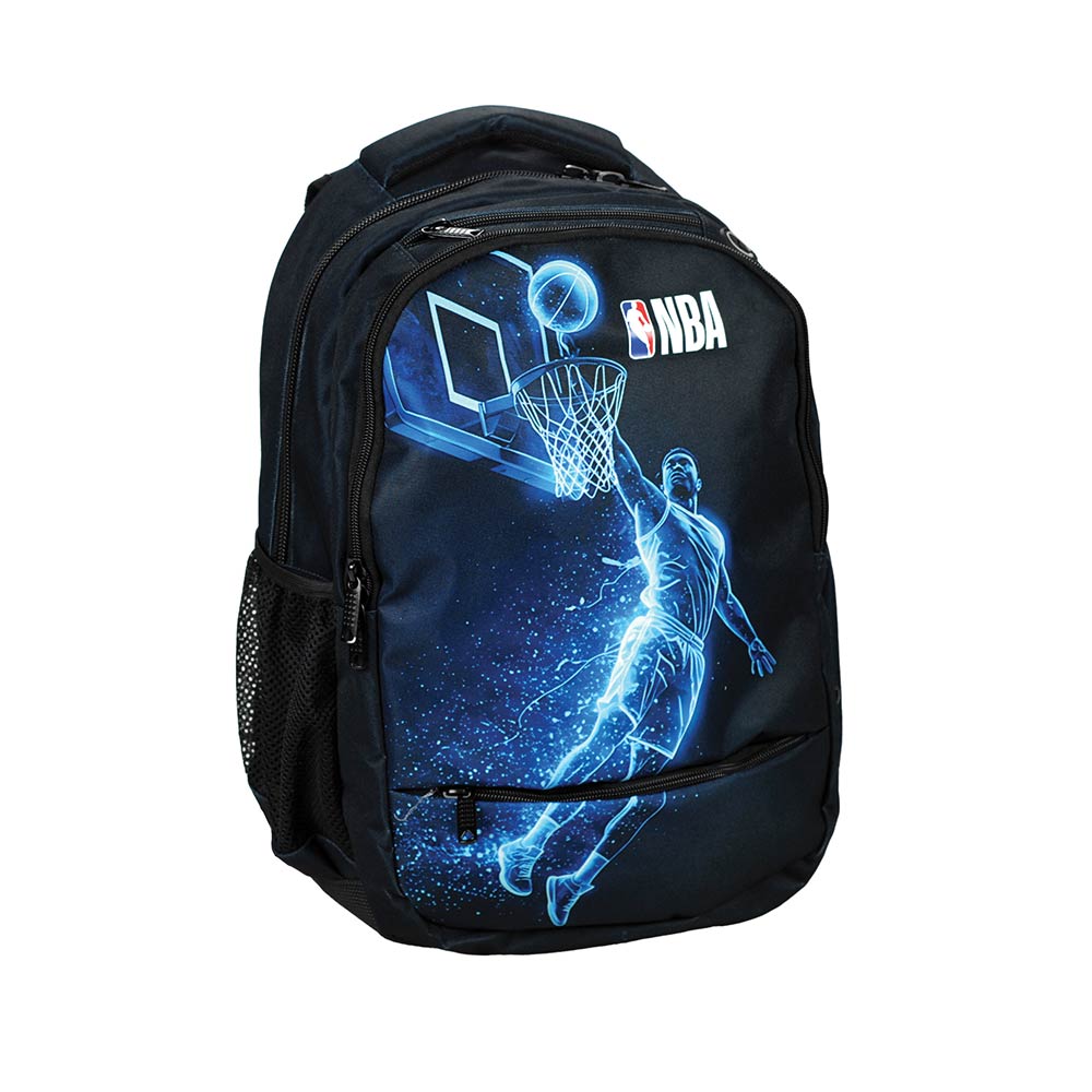 Back Me Up Σχολική Τσάντα Πλάτης Οβάλ NBA Player Dunk 48x30x28 εκ