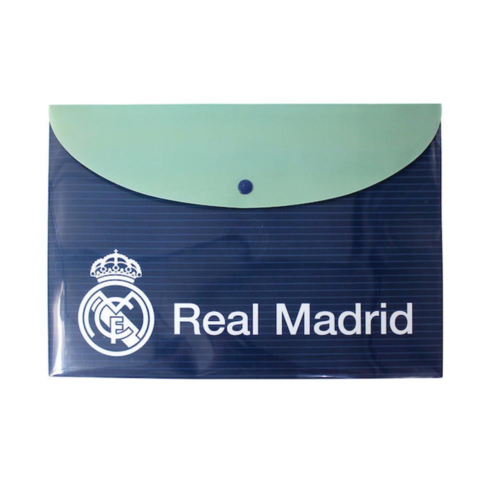 Back Me Up Φάκελος Με Κουμπί Α4 Real Madrid