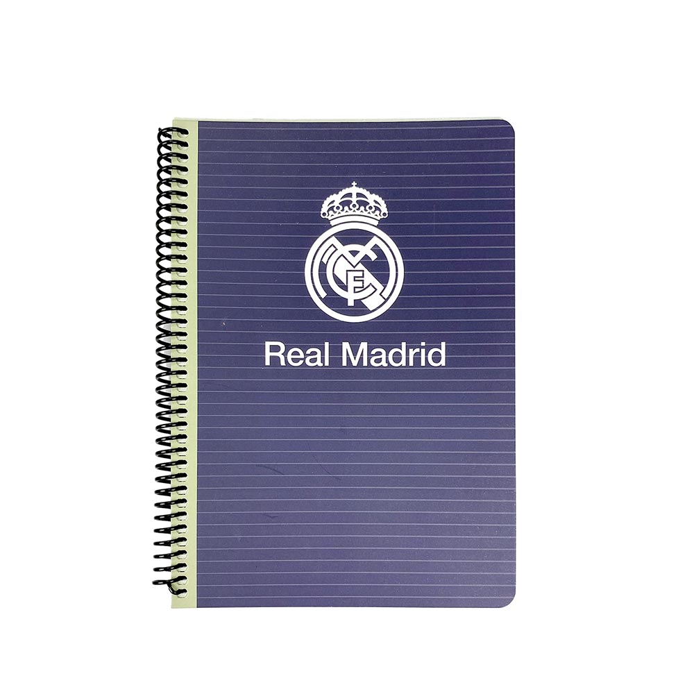 Back Me Up Τετράδιο Σπιράλ Β5 17x25 εκ Real Madrid FC 2 Θεμάτων 70 Φ