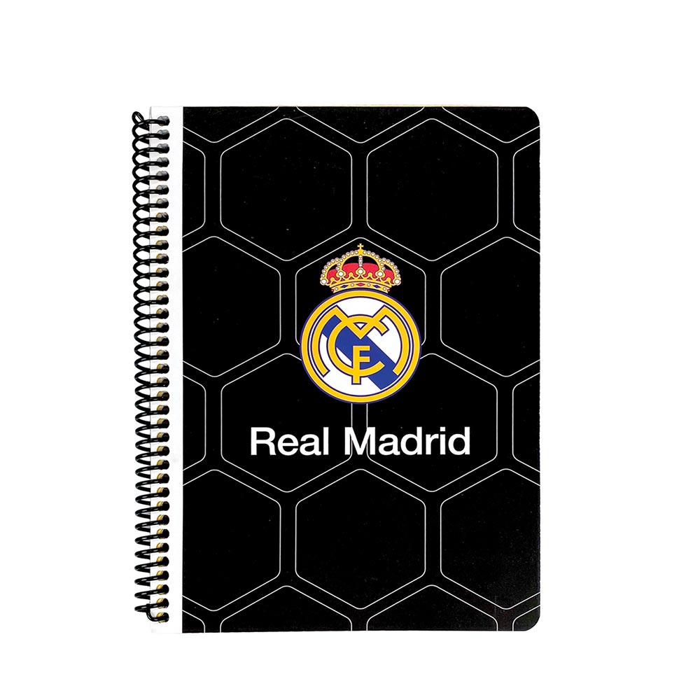 Back Me Up Τετράδιο Σπιράλ Β5 17x25 εκ Real Madrid FC 2 Θεμάτων 70 Φ