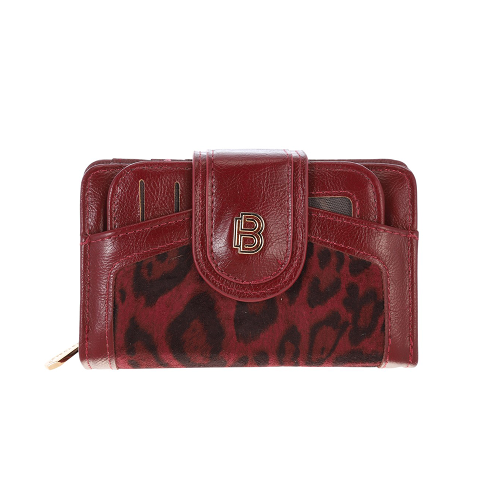 Bag to Bag Γυναικείο Πορτοφόλι Cow Print 14x10x4 εκ