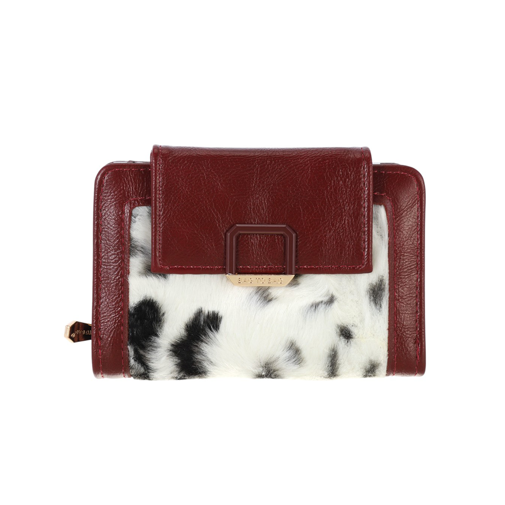 Bag to Bag Γυναικείο Πορτοφόλι Cow Print 14x10x4 εκ