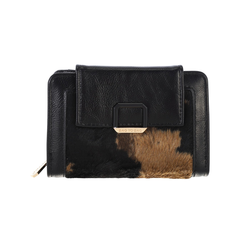 Bag to Bag Γυναικείο Πορτοφόλι Cow Print 14x10x4 εκ