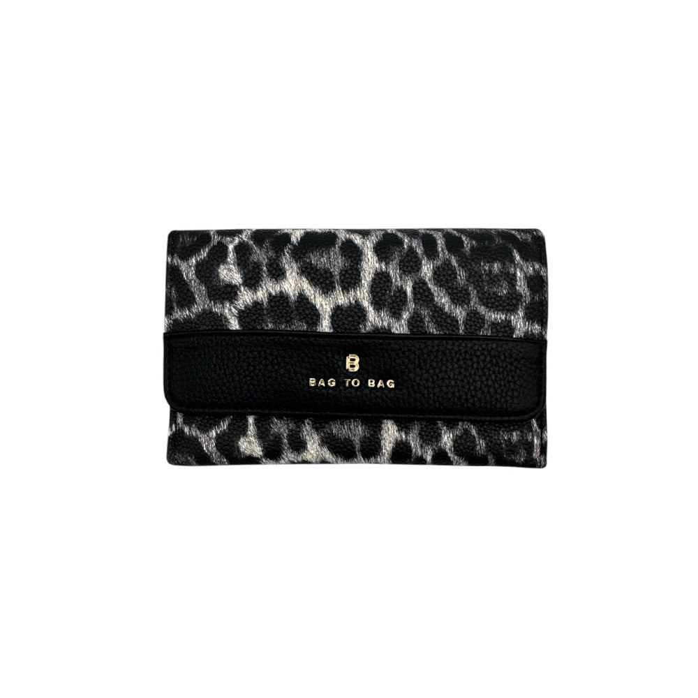 Bag to Bag Γυναικείο Πορτοφόλι Leoparda 15x10 εκ 2 Χρώματα - 1 Τμχ