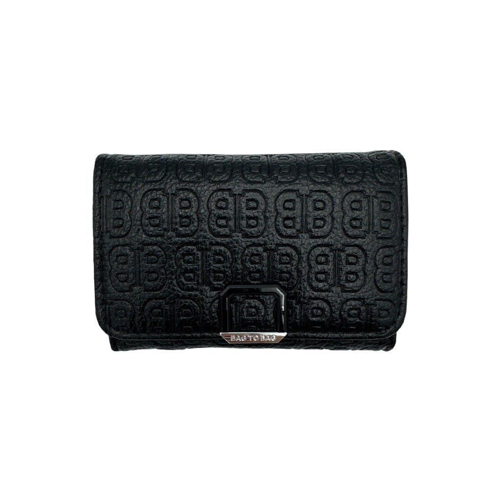 Bag to Bag Γυναικείο Πορτοφόλι Μαύρο 15χ10 εκ