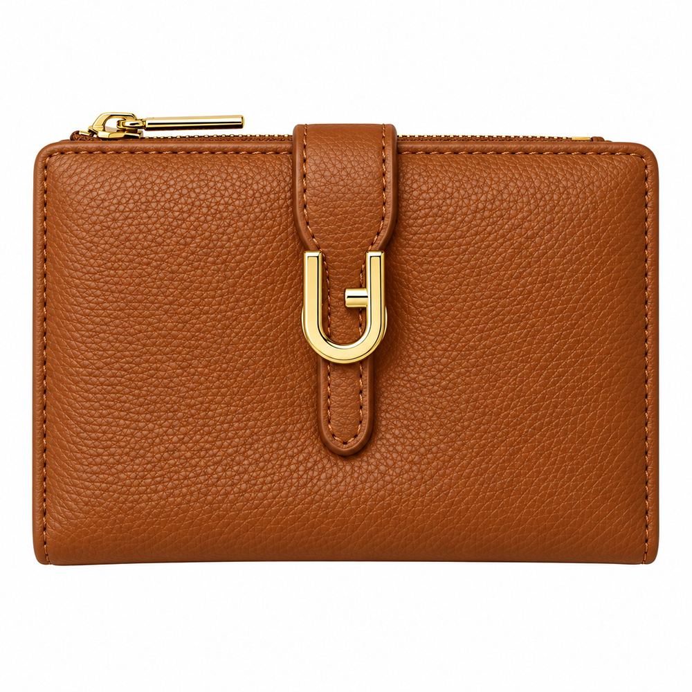 Bag to Bag Γυναικείο Πορτοφόλι με Χρυσό Κούμπωμα 12x8x2 εκ
