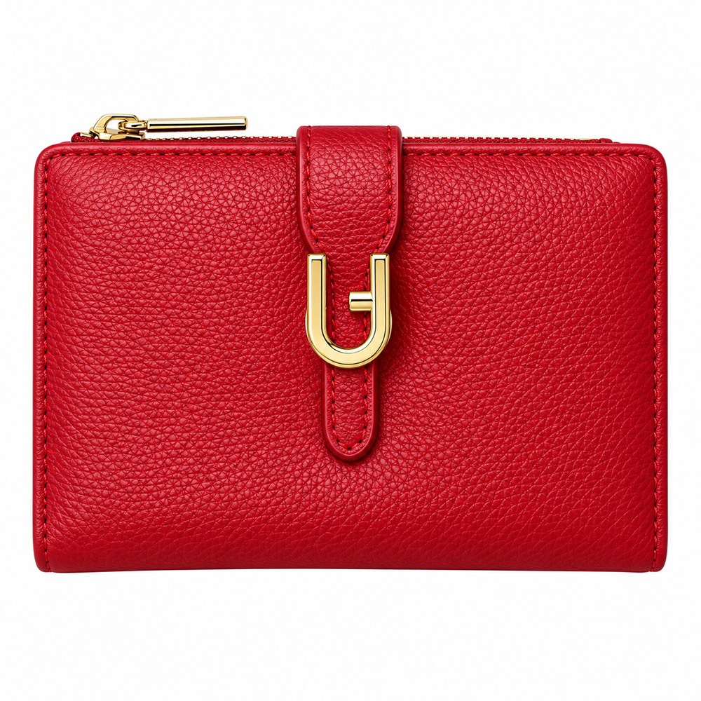 Bag to Bag Γυναικείο Πορτοφόλι με Χρυσό Κούμπωμα 12x8x2 εκ