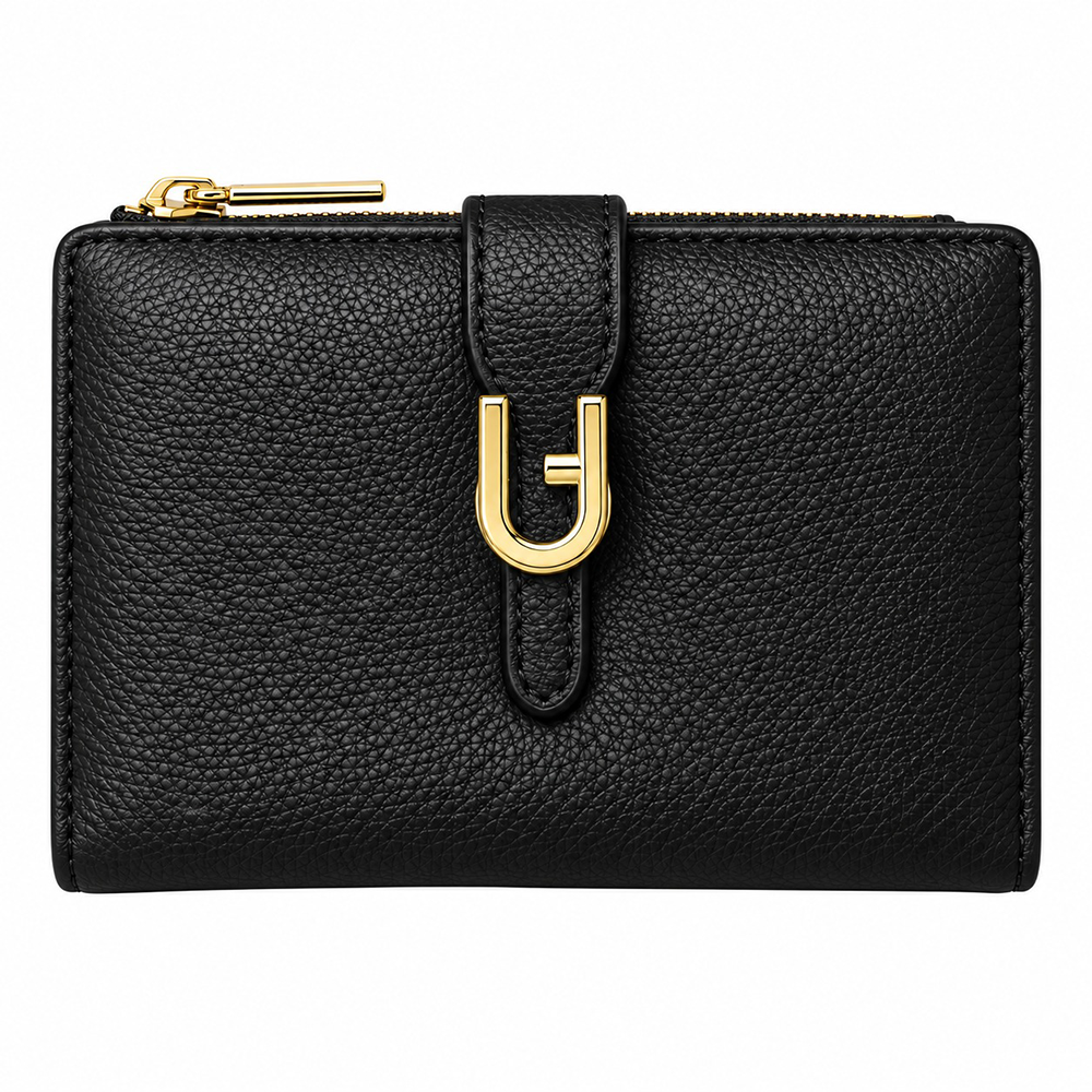 Bag to Bag Γυναικείο Πορτοφόλι με Χρυσό Κούμπωμα 12x8x2 εκ