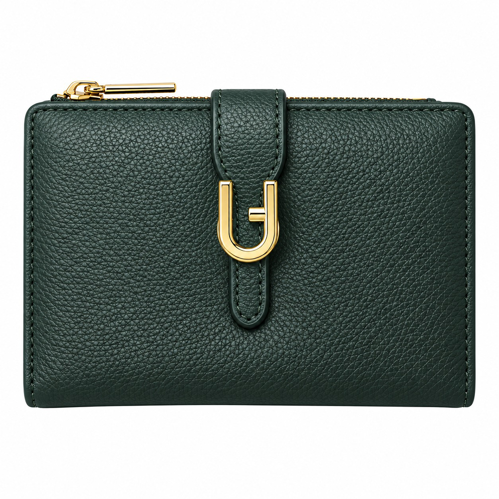 Bag to Bag Γυναικείο Πορτοφόλι με Χρυσό Κούμπωμα 12x8x2 εκ