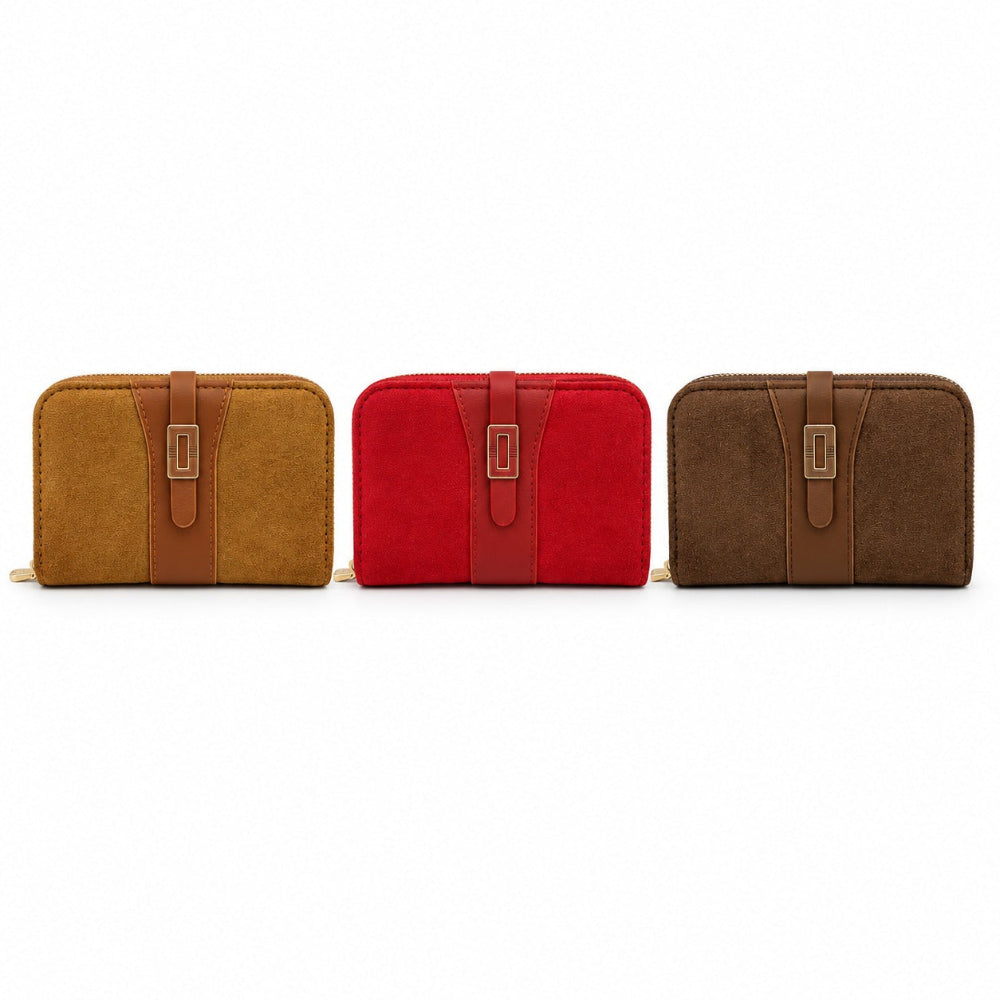 Bag To Bag Πορτοφόλι 2 Θήκες με Clutch 15x10x4,5 εκ σε 3 Χρώματα - 1 Τμχ