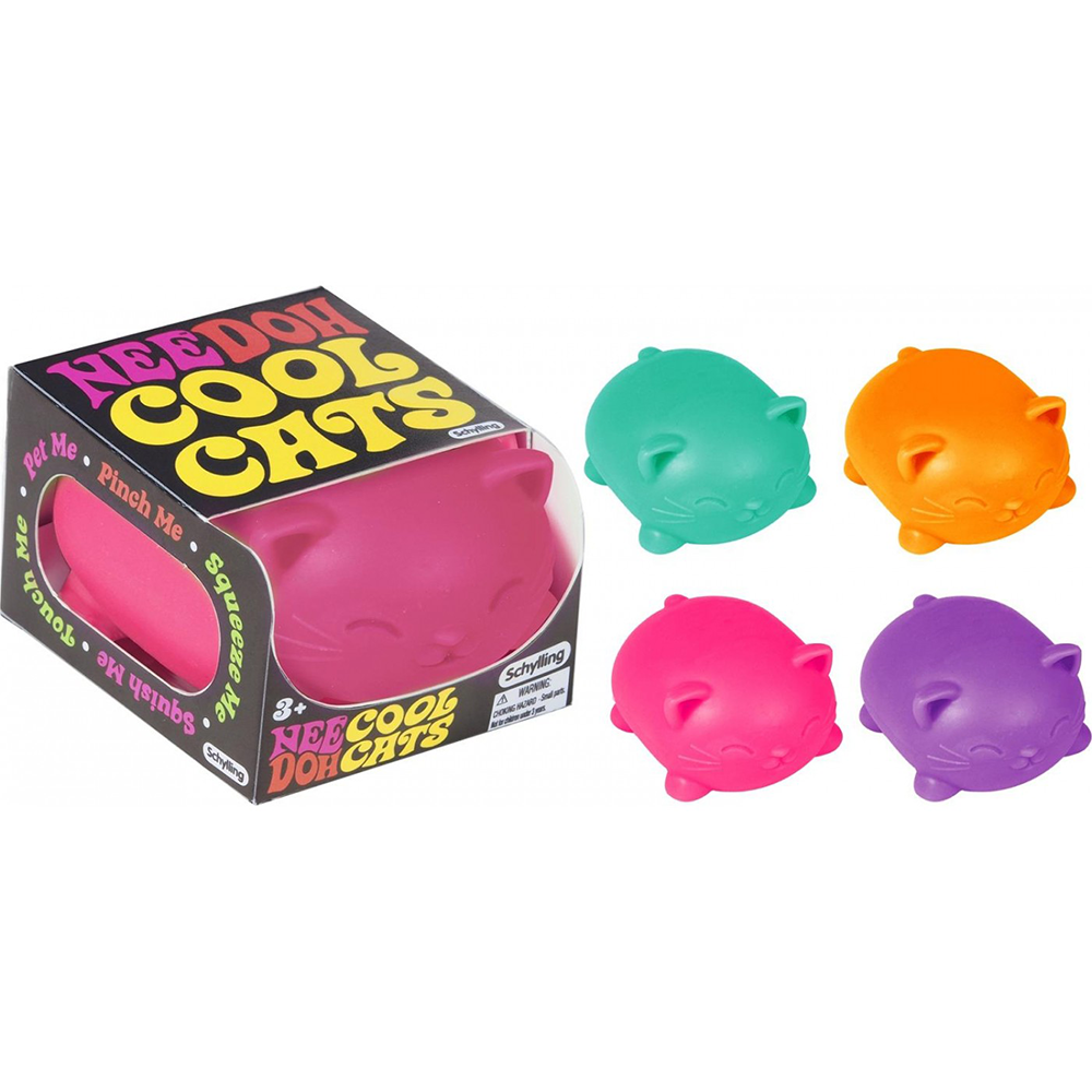 Nee DohNee Doh Μπάλα  Cool Cats - 4 Σχέδια - 1 Τμχpapell.gr
