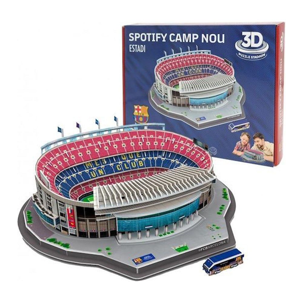 Banbo Toys: Fc Barcelona Spotify Camp Nou 3D Stadium Puzzle