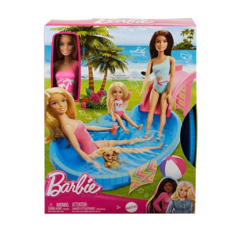 Barbie - Πισινα Με Κουκλα